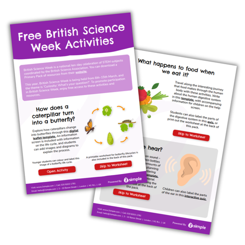 British Science Week Pack 2026