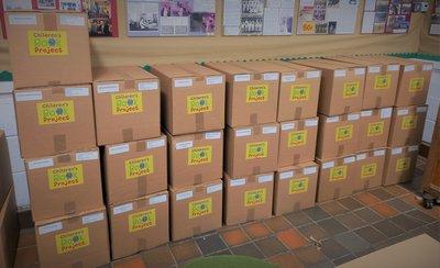 Children's Book Project Boxed books
