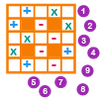 Cross sum puzzle