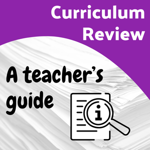 Curriculum Review blog image