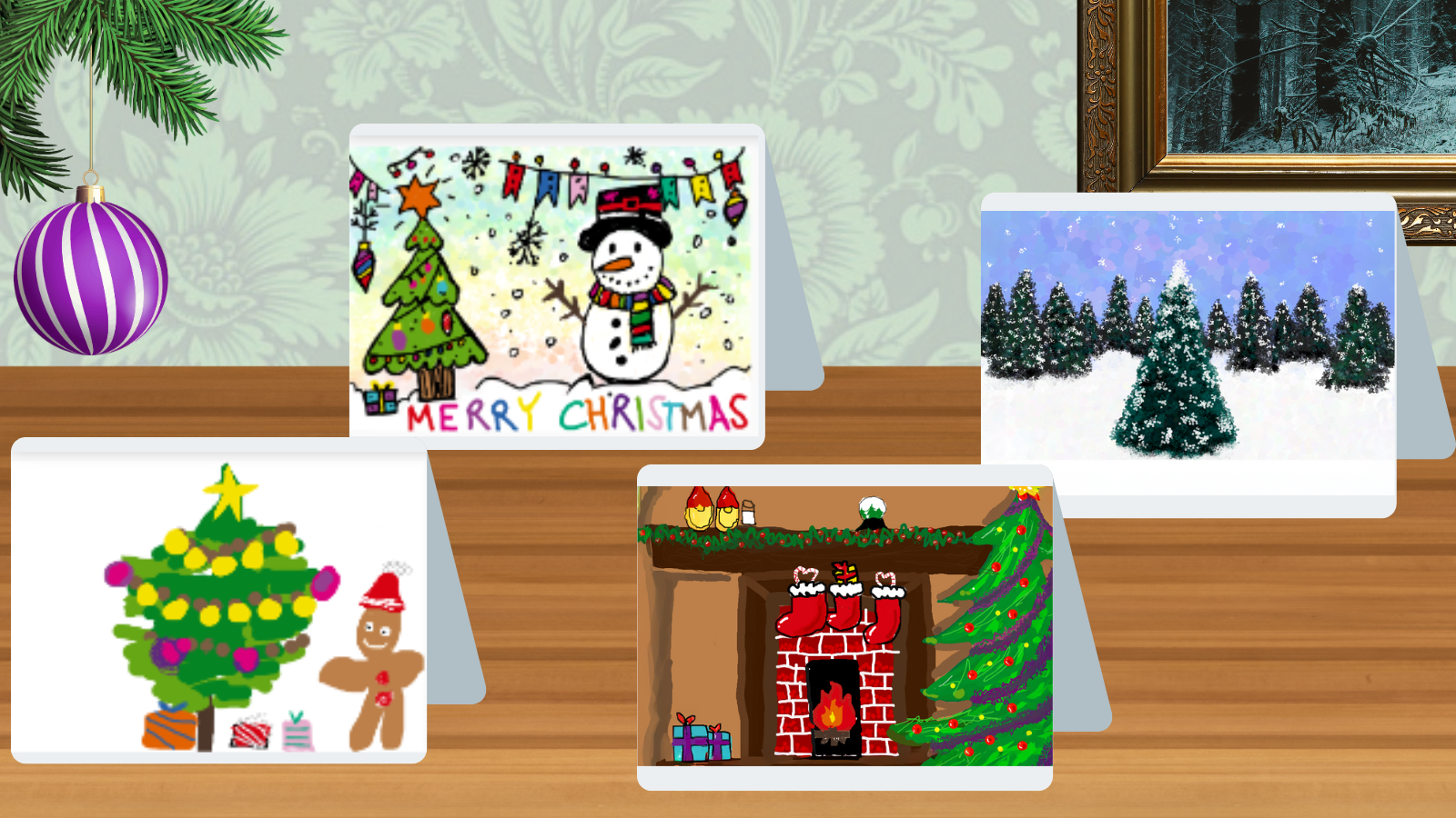 Festive card winners 2024