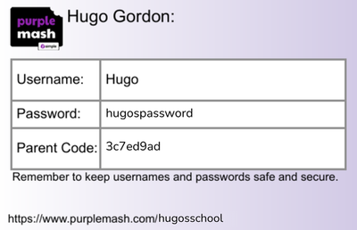 Hugo Pupil Login
