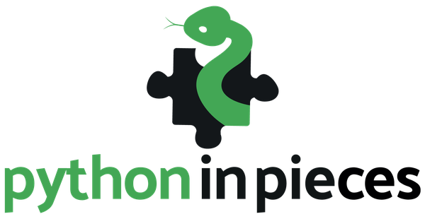 Python in Pieces stacked logo by 2Simple Ltd