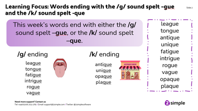 Spelling slide2