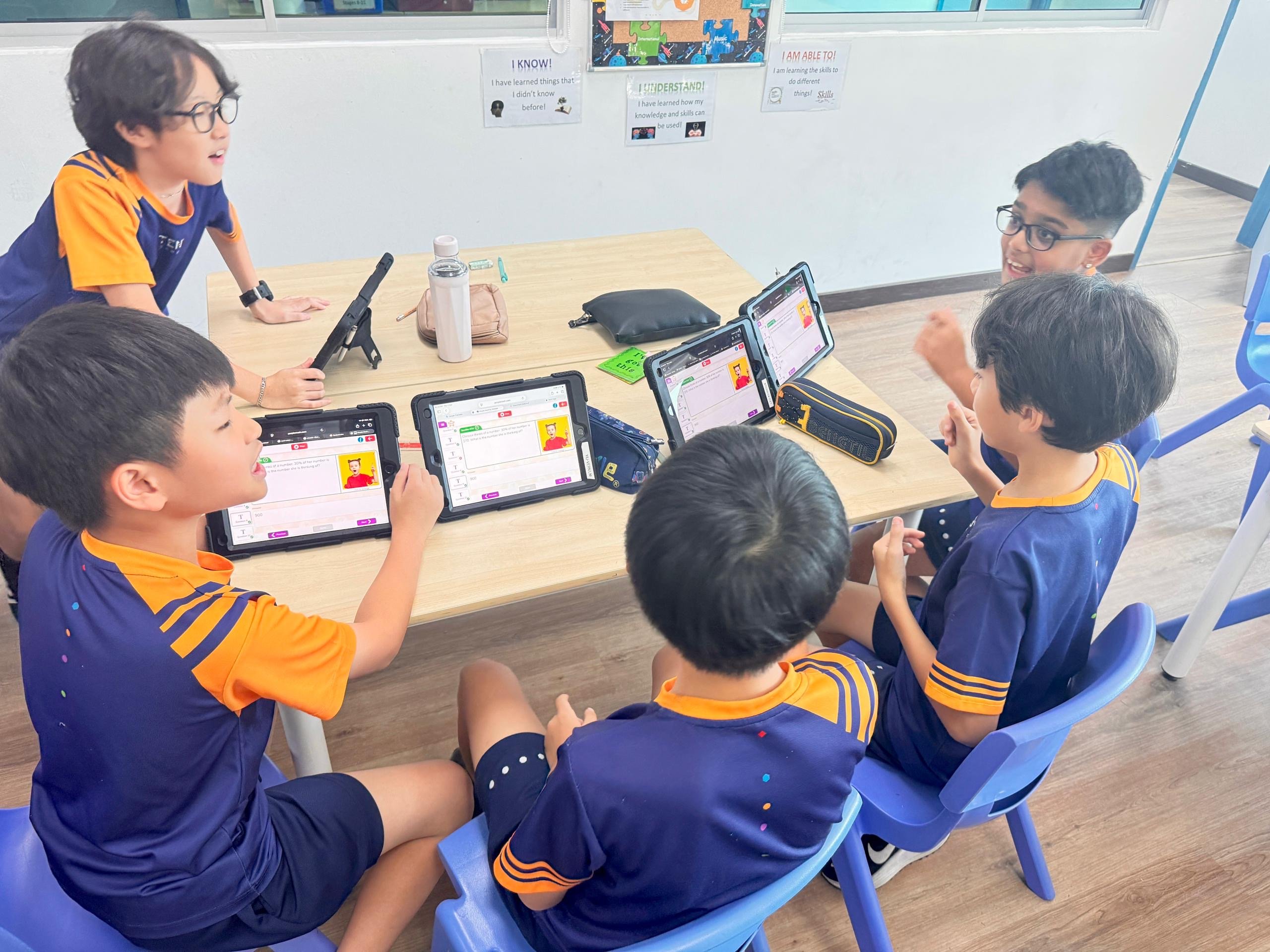 Y6 Tenby Students on Purple Mash