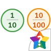 Tenths and Hundredths icon-100-en_gb