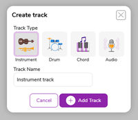 Tracklab Create Track
