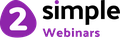 2Simple Webinars logo by 2Simple Ltd
