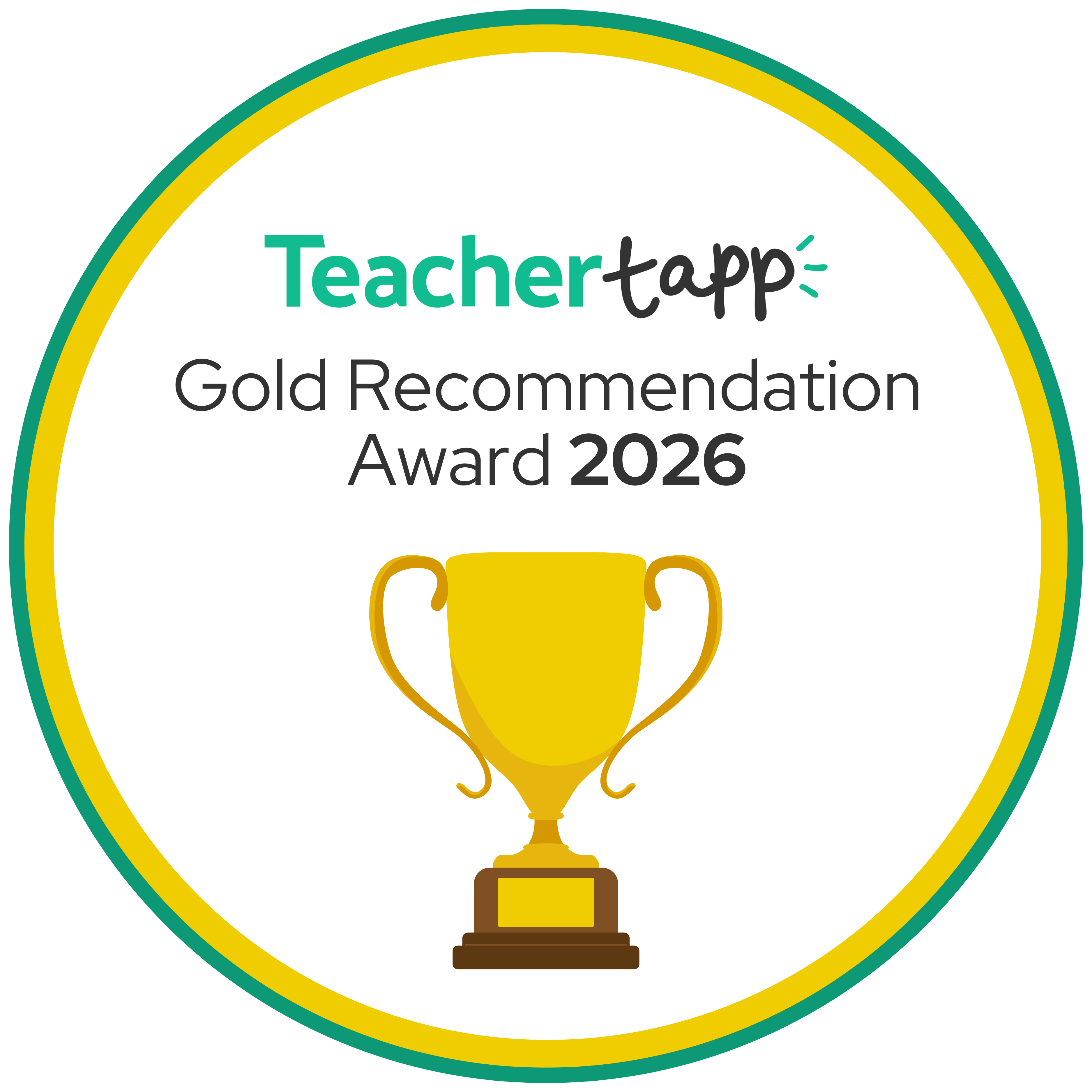 Teacher Tapp Gold Award 2026