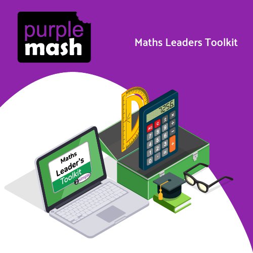 Square image for the Purple Mash Maths Leaders Toolkit free download by 2Simple Ltd