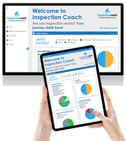 Inspection Coach displayed on a desktop and tablet by 2Simple Ltd
