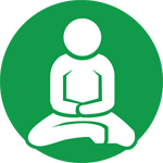 An icon representing the mindfulness resources in Striver by 2Simple Ltd