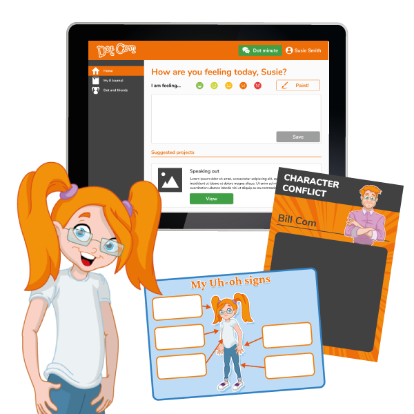 A collection of resources from the Dot Com Digital primary school safeguarding platform by 2Simple Ltd